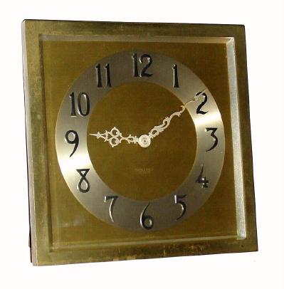 C.1930, Chelsea Clock Co., "Standish", 8-day desk timepiece, for Udall and Ballou, New York. — Antique Clocks Price Guide