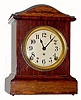 C.1913, Seth Thomas Clock Co., "Dana No. 3", 8-day time/strike adamantine mantel clock. 