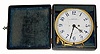 C.1890 American Waltham Watch Co., 30-hour gas light timepiece and travel case. 