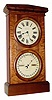 C.1878, Seth Thomas Parlor Calendar No. 3, in walnut, 8-day time and strike double dial. 