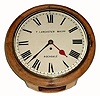 C.1900, English, Whipp, 8-day fusee wall timepiece 