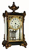 C.1909, Seth Thomas Clock Co., "Empire No. 16", 8-day time/strike crystal regulator. 