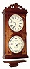 C.1880, Ithaca Calendar Clock Co., "No. 10 Farmers", 8-day time/strike calendar clock. 