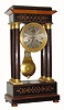 C.1900, Leyvand Freres Sieur et Cie, 8-day time/strike French 4-pillar empire mantel clock; open escapement. 