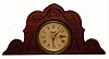 C.1865, L. Hubbell, 30-hour lever movement timepiece. 