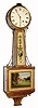 C.1928, Seth Thomas Clock Co., 8-day spring banjo timepiece. 