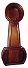 C.1975, Reproduction No. 1 Howard Banjo case in cherry. 