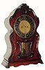 C.1880, English, 2-fusee movement bracket clock 8-day time and strike on a large bell. 