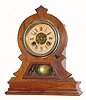C.1875, F. Kroeber Clock Co., novelty clock, 30 hour time and alarm. 
