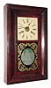 C.1850, Chauncey Jerome, New Haven, Conn., 30-hour time/strike OG shelf clock. 