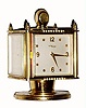 C.1960, Swiss, IM Hof, Weather Station, 4-dial Hygrometer-Barometer-Thermometer desk timepiece. 