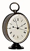C.1890, French, 8-day sweep second desk or travel timepiece. 