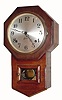 C.1925, Sessions Clock Co., "Kitchlok", 8-day time and strike wall clock. 