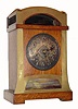 C.1810, Hamburg American, 8-day time/strike mantel clock, Jugendstil. 
