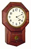 C.1921 Seth Thomas Clock Co., "Drop Octagon 8 Inch", 8-day school house timepiece. 