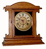 C.1927, E. Ingraham and Co., KITCHENETTE No. 3, 8-day time and strike, oak cased mantel clock. 