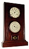 C.1860, B. B. Lewis for L.F. and W.W. Carter, 8-day time/strike weight calendar clock. 