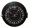 C.1945, Chelsea Clock Co., Boston, U.S. Government wardroom clock, black bakelite case with 24 hour dial and center seconds. 