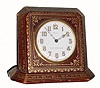 C.1930 Swiss, 8-day travel or desk timepiece. 