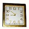 C.1960, Swiss for Tiffany and Co., strut desk clock with 8-day jeweled movement. 