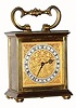 20th Century, Swiss, Accura Watch Co., 8-day travel alarm, for Webb C. Ball. 