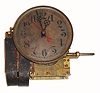 Movement only: C.1902, Magneta Clock Co., Electric master-clock movement. 