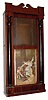 Case only: C.1840, Lott Goodspeed, Middletown, CT, 30-hour wood movement clock case. 