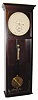 C.1910, Seth Thomas, "Regulator No. 20- Variant" with unusual center seconds, with time dial below. 