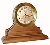 C.1920, Chelsea, Large 10" dial engine room timepiece, serial No. 121328, hinged button latch bezel, with a detachable mahogany base. 