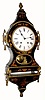 C.1790, Swiss, Neuchatel Bracket clock, quarter striking on 2 gongs, with original bracket. 