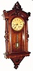 C.1890, F. Kroeber, New York, Regulator No. 30, in walnut, 8-day timepiece. 