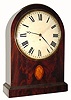 C.1860, English, Round Gothic, Large 8-day fusee mantel timepiece. 