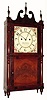 C.1835, Jacob Custer?, Pennsylvania Pillar and Scroll shelf clock, 8-day, 2-wt. 