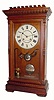 C.1886, Seth Thomas Clock Co., "Garfield", 8-day time/strike shelf clock. 
