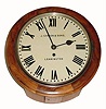 C.1900, English, fusee wall timepiece, 8-day 