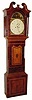 C.1830, English Tall Case, painted dial, 2-weight, 8-day, from the Midlands, with a short door. 