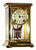 C.1914, Ansonia Clock Co., "Dawson", 8-day time/strike crystal regulator. 