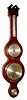 C.1952, Chelsea Clock Co., "Carver", 8-day time, barometer, thermometer, hygrometer, Dial signed Tiffany and Co., New York . 
