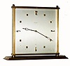 C.1950, Swiss, LeCoultre, 8-day desk timepiece. 