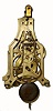 C.1880, American ?, 8-day public or street timepiece, short pendulum, less weight, as-found. 