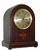 C.1921, Seth Thomas Clock Co., Chime Clock No. 61 (rods), 3-tr Westminster chime mantel clock in mahogany with frontal inlay. 