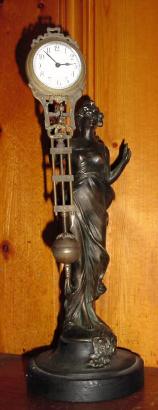 C.2000, China, ProClocks, Repro of the Diana swing clock (original by Junghans). — Antique Clocks Price Guide