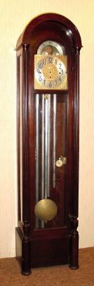 C.1941, Herschede Model 436 Hall clock, 5-tube, 3-weight, incomplete. — Antique Clocks Price Guide