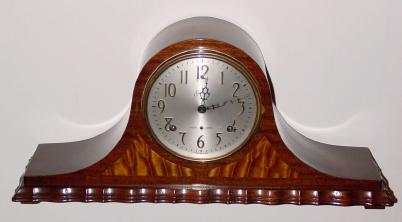 C.1936, Sessions Clock Co., "Westminster 416 WC", 8-day time/chime/strike tambour clock. — Antique Clocks Price Guide