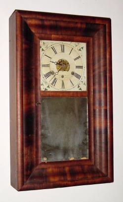 C.1845, Forestville Manufacturing, Bristol, Conn, 30 hour OG, t/s internal alarm, between the plates. — Antique Clocks Price Guide