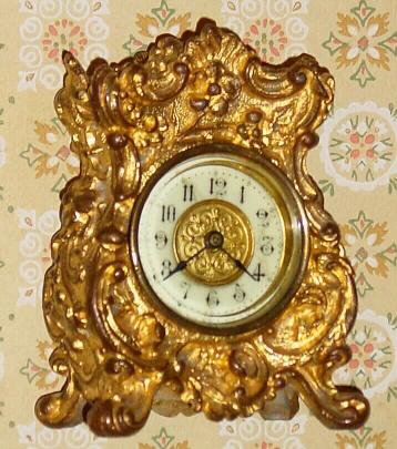 C.1905, British United Clock Co. Birmingham, England, 30-hour boudoir timepiece. — Antique Clocks Price Guide