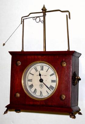 C.2002, China, Flying Pendulum clock; Pro Clocks reproduction of the reproduction produced by Horolovar. — Antique Clocks Price Guide