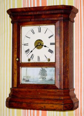 C.1879, Seth Thomas Clock Co., "St. Louis", 8-day time/strike/alarm city series shelf clock. — Antique Clocks Price Guide