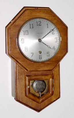 C.1929, Waterbury Clock Co., "Diantie No. 2", 8-day wall timepiece. — Antique Clocks Price Guide
