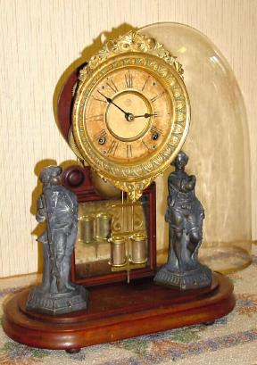 C.1875, Ansonia, Crystal Palace with later dome. — Antique Clocks Price Guide